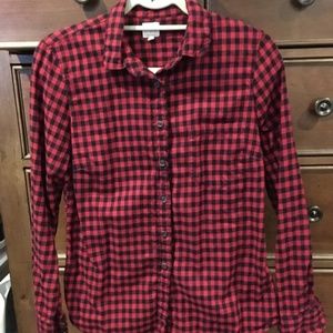 j crew flannel shirt